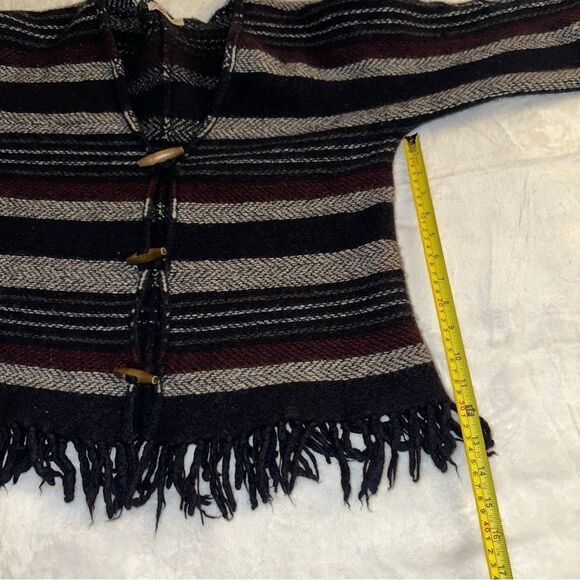 Faherty Womens Wool Cashmere Fringe Boho Cardigan XS/S GUC - Picture 9 of 11